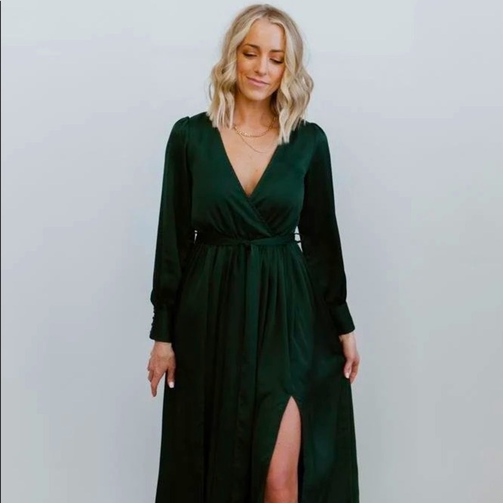 NWT Baltic Born Jenna Maxi Dress - XL | Forest Green Bridesmaid Dress